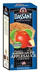 Dassant American Pie Applesauce Cake Mix, 16-Ounce Boxes (Pack of 6)