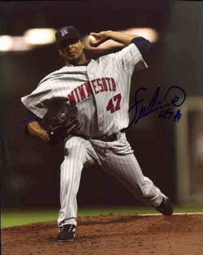 Francisco Liriano Autographed/Hand Signed Minnesota Twins 8x10 Photo