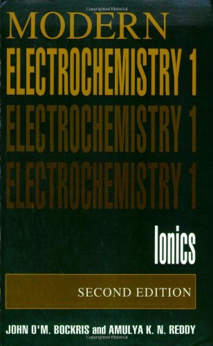 Cover image : Modern Electrochemistry: Ionics