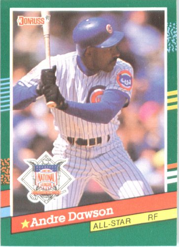 1991 Donruss # 435 Andre Dawson AS Chicago Cubs Baseball Card