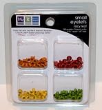 We R Memory Keepers Small Round Eyelets Racy Real 3/16