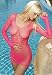  : 2PC Industrial Fishnet Mini Dress Sexy Lingerie Intimate Apparel with Long Sleeves and G-String