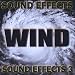 Heavy wind blowing sound effects distant rumble