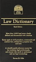 Barron's Law Dictionary: Mass Market Edition (Barron's Legal Guides)