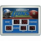 NFL Detroit Lions 14x19 Inch ScoreBoard-Clock-Thermometer (NG)