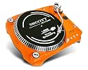 Scott DJX 100 TT Plattenspieler (Phono-Vorverst&auml;rker, USB 2.0) orange