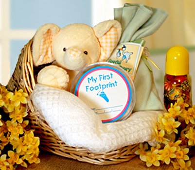 Baby Elephant Remembers Gift Basket