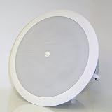 Atlas Sound FAP62T Strategy II 6 inch 30 Watt 70.7/100Volt Coaxial, Ported Ceiling System One Pair