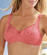 Glamorise Wonderwire Floral Jacquard Bra
