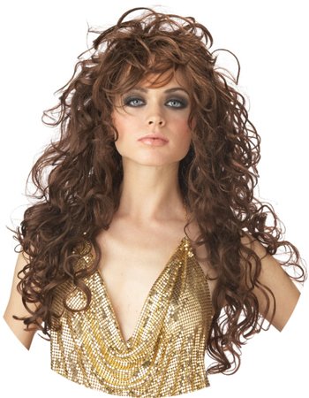 Seduction Goddess Wig Brown