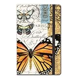 Michel Design Works Pocket Journal, Butterflies, 3-3/4 by 6-Inch