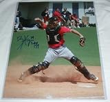Bryce Harper Autographed AFLAC All American Game 16x20 Photo W/PROOF, Picture of Bryce Signing For Us, Washington Nationals, Number 1 Pick