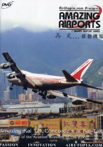 AirUtopia.com:Hong Kong Kai Tak Airport Video DVD: Concorde- (Airport, airliner, plane, airplane, aircraft FILM) - 