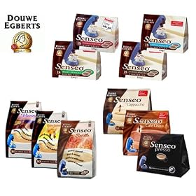 Douwe Egberts Senseo Coffee Pods - Set of 10 different flavours - 138 pods