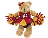 Champion Treasures NFL Washington Redskins Cheerleader Bear