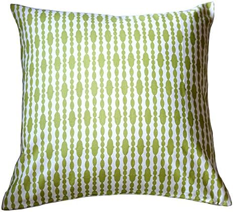 Swanky Swell Raindrop Pillow, Split Pea