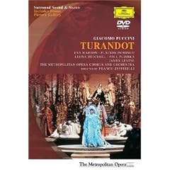 Puccini - Turandot / Franco Zeffirelli - Marton, Domingo, Mitchell, Plishka, Cuenod - James Levine, MET (1988)