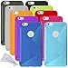 iPhone 6 Plus / 6S Plus Case Bundle Including 10 Flexible TPU Covers with S Line Design for Apple iPhone 6 Plus / 6S Plus – Slim Fit – Protection from Scratches and Scrapes