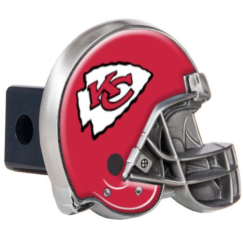 NFL Kansas City Chiefs Metal Helmet Trailer Hitch Cover