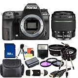 Pentax K-3 Pentax SLR 24MP SLR Camera with Pentax DA 18-55mm f/3.5-5.6 AL WR Zoom Lens. Includes