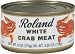 Health & Personal Care : Roland White Crabmeat, 6-Ounce Can (Pack of 6)