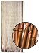 Door Beads - Brown Bamboo Beaded Doorway Curtains