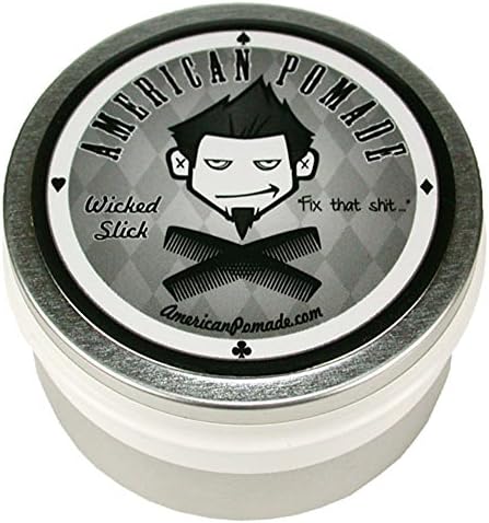 American Pomade Wicked Slick Oil Based Hair Pomade 4 oz