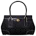 Coach Large Hamptons Signature Carryall Bag 11063 Black