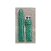 Ladies' Genuine Crocodile Watch Band Color Emerald Green, Size 16mm, Watchband With Built-In Spring Bars
