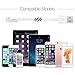 Cablex(TM)6Pack 3FT Lightning to 8 Pin USB Charging Cable Cord Syncing and Charging for iPhone 6/6s/6 plus/6s plus, 5c/5s/5/SE, iPad Air/Mini, iPod Nano/Touch