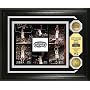 Highland Mint San Antonio Spurs Photo Mint with Two 24 Karat Gold Coins