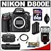 Nikon D800E Digital SLR Camera Body with Nikon SB-910 Flash + 64GB Card + Battery + Case + MB-D12 Grip + Accessory Kit
