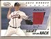 2002 Leaf Shirt Off My Back Patch GM Greg Maddux Sp/100 (2 Color Patch Variation) Atlanta Braves (Piece of Authentic 2 Color Patch - Baseball Cards)