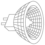 Halogen Yellow Bi-Pin Lamp