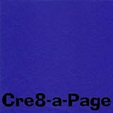 12x12 Royal Blue 67# lb. Cardstock Smooth, 25 Sheets, Card Stock, Scrapbooking