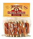 Smokehouse 100-Percent Natural Small Chicken Kabobs for Dogs, 12-Count Bag