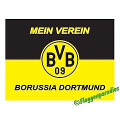 Flagge Fahne BVB Dortmund Mein Verein 200x150 cm Querformat Hissflagge
