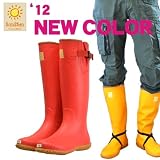 【ピンク/SSS（22.0-22.5cm）】「Sun3San 」サンサンサンファームブーツ（田植え長靴）/FB01/長靴 レディース メンズ レインブーツ 持ち運び/4571311570170