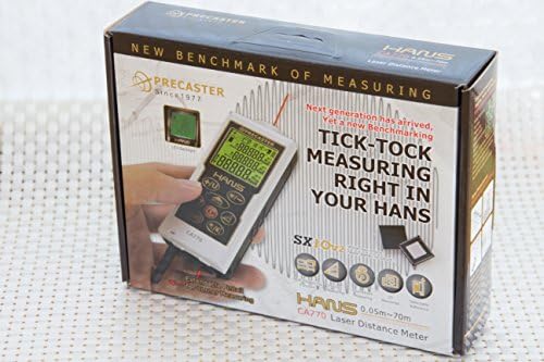 Laser Distance Meter Handheld Range Finder 70 M / 229 Ft