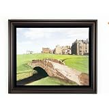 Golf Gifts and Gallery St.Andrews Framed Canvas Art by