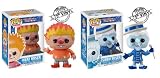 Funko POP! Holiday - Vinyl Figures - Set of 2 HEAT & SNOW MISERS (3.75 inch) - Year Without A Santa ClausIMAGE