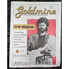Goldmine Magazine April 8 1988 Goldmine Magazine 201 by Eric Clapton