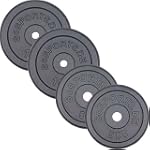 Hantelscheiben 2 x 10 und 2 x 5 Kg Gu...