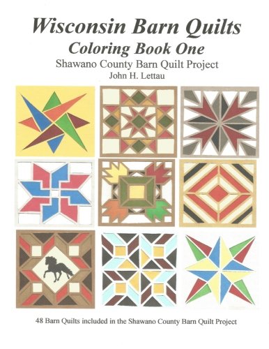 Wisconsin Barn Quilts Coloring Book One