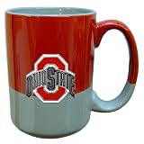 Ohio State 2-Tone Grande Mug Red/Grey