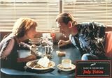 PULP FICTION TIM ROTH AMANDA PLUMMER GERMAN LOBBY CARD