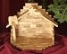 Stable Bethlehem. Height 30 cm. Hand-carved from olive wood in the Holy Land._s-1