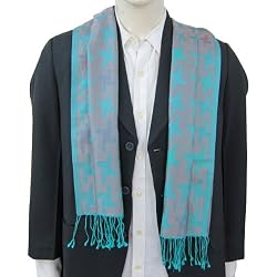 Men Scarves Silk Birthday Gift Handmade In India 14 x 65 inches (ssmf115)