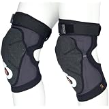 SixSixOne Evo Knee Black Large Soft Shell Pad