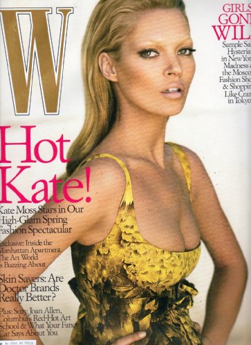 W Fashion Magazine March 2005 (KATE MOSS)